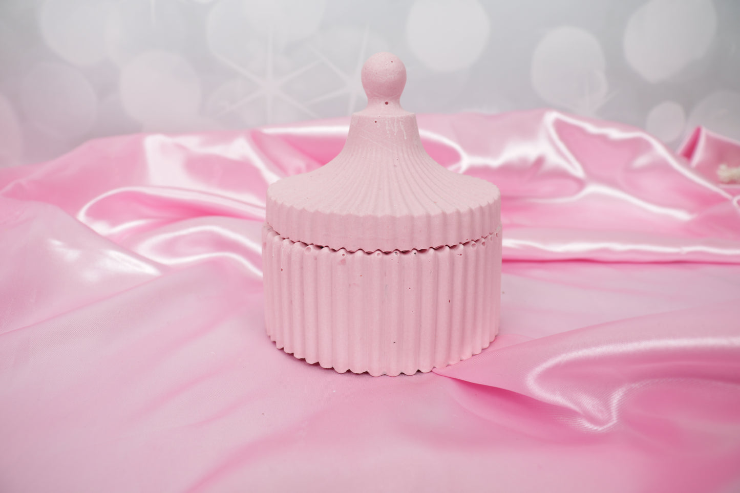Valentines Day Pink Trinket Jar