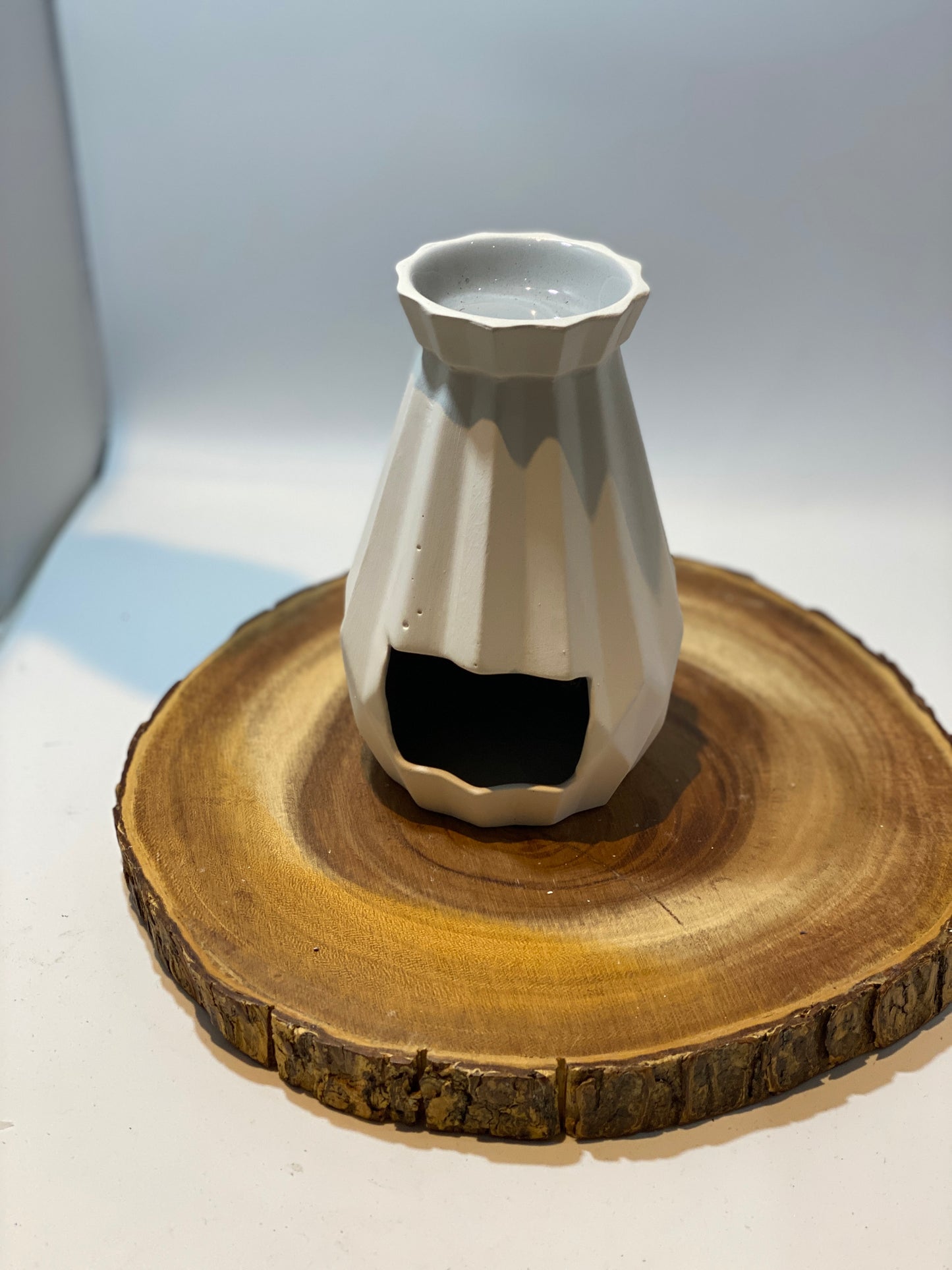 Ceramic Wax Burner (Grey)