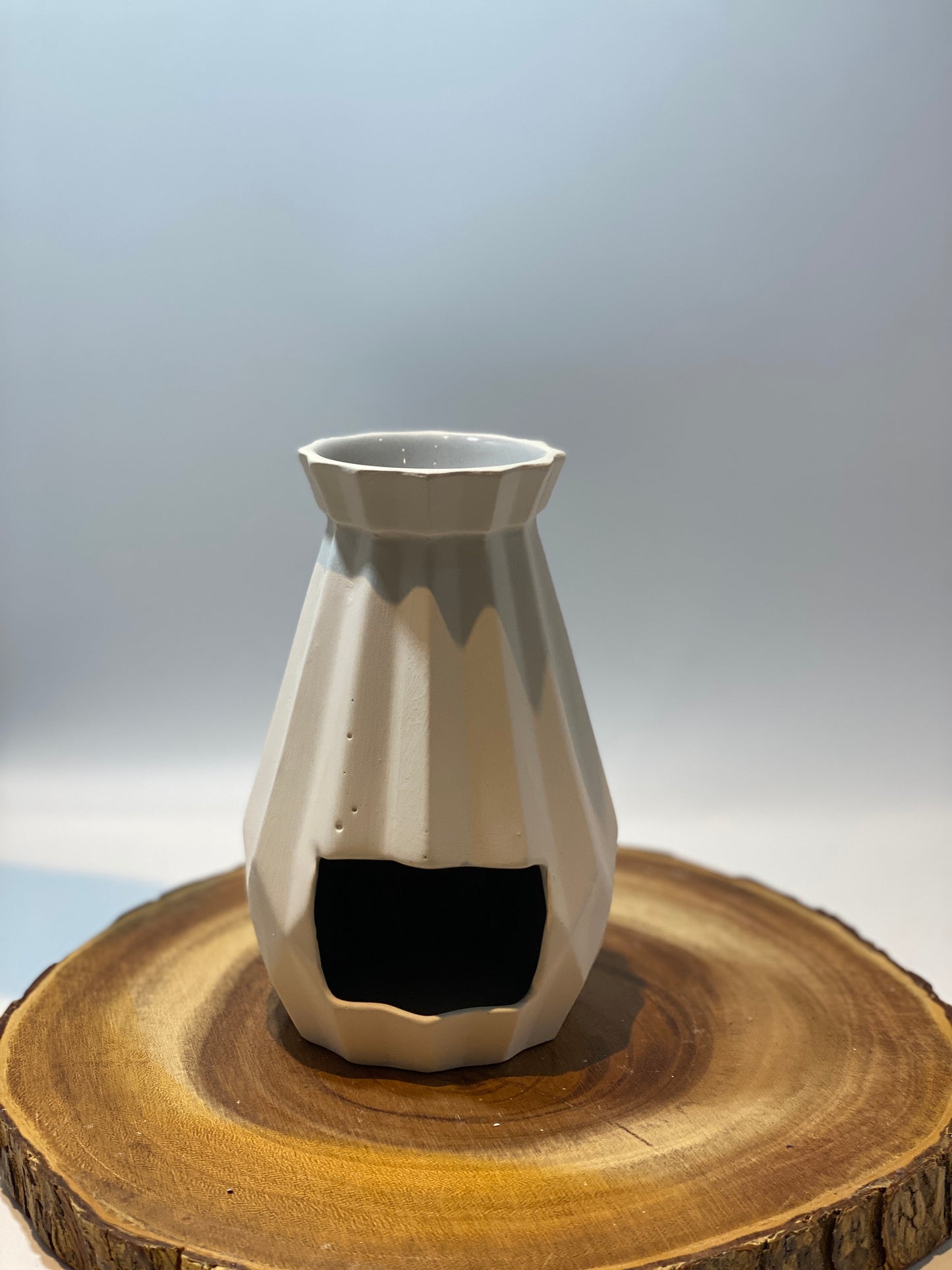 Ceramic Wax Burner (Grey)
