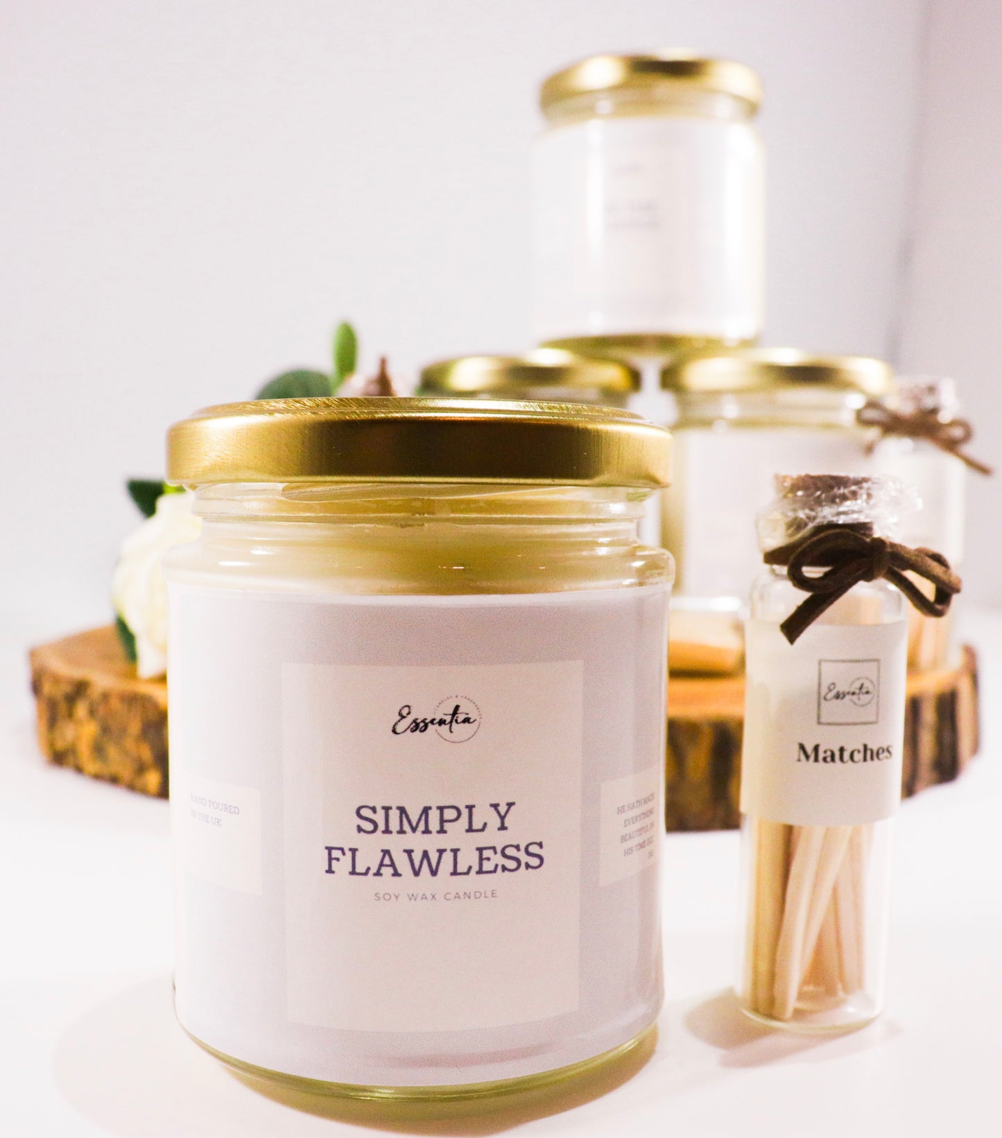Motivational Message Soy Wax Candles