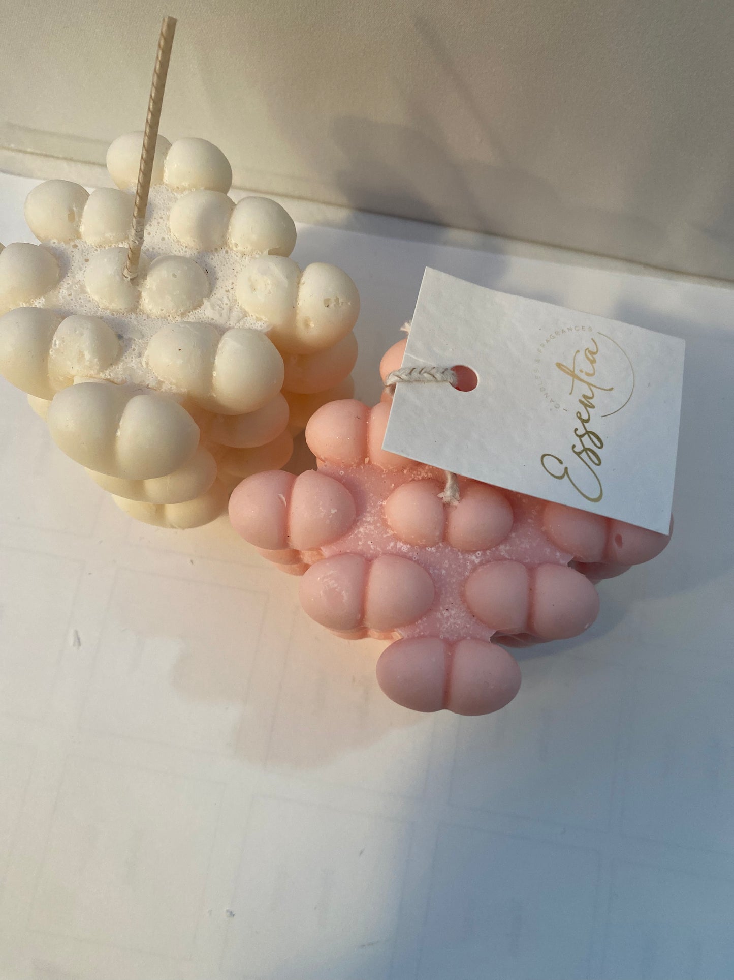 Heart Bubble Candle