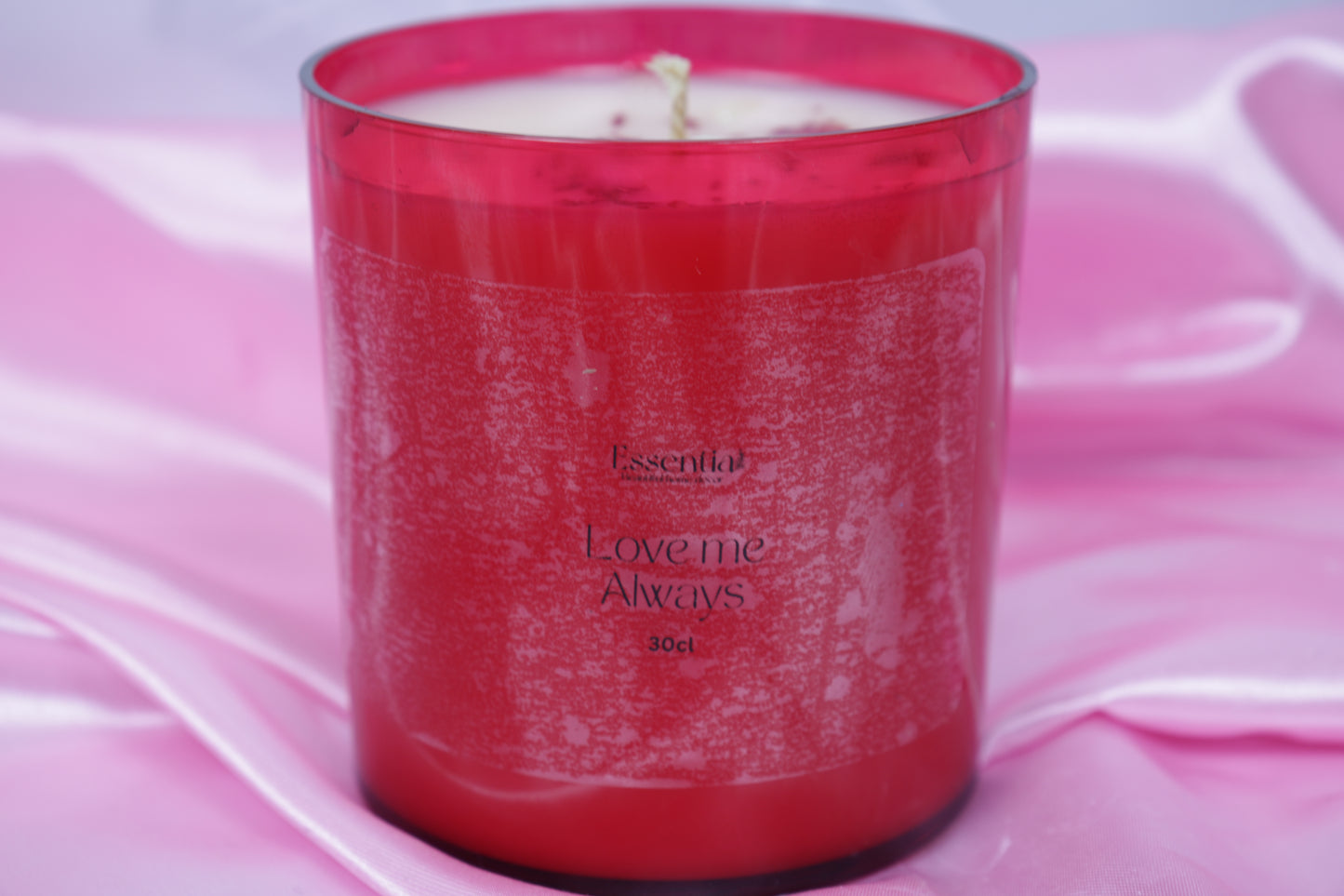 27cl Lotti Polycarbonate candle in Garnet Red