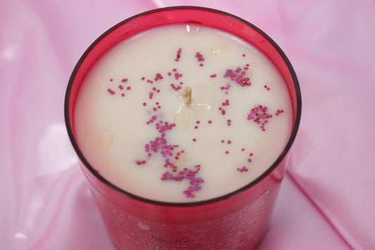 27cl Lotti Polycarbonate candle in Garnet Red