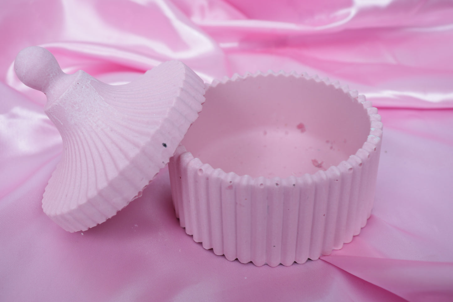 Valentines Day Pink Trinket Jar