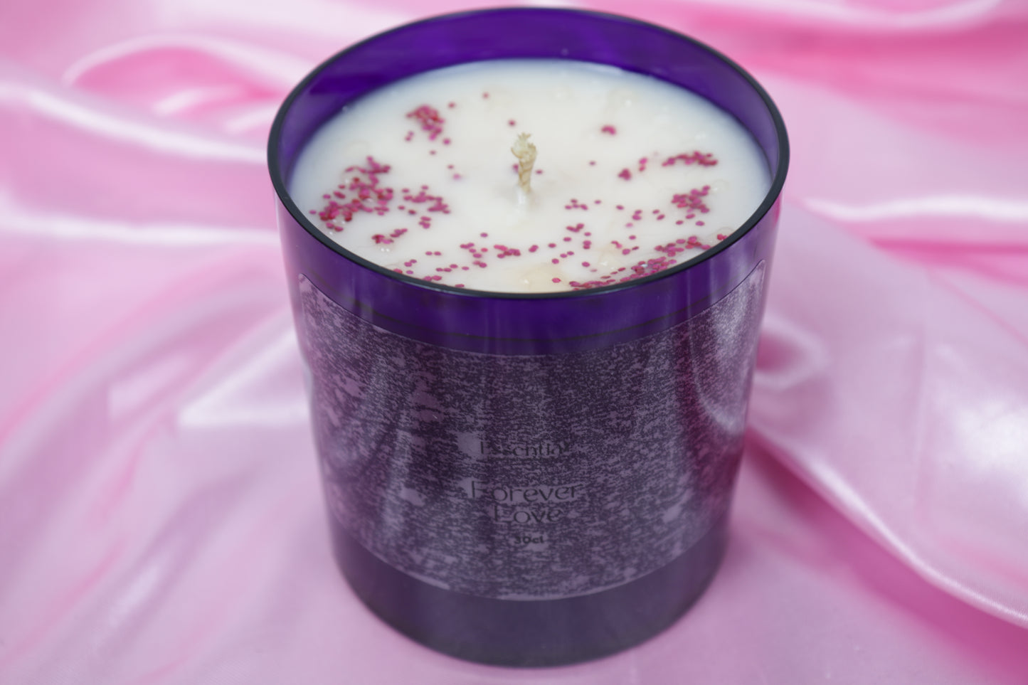 27cl Lotti Polycarbonate candle in Purple
