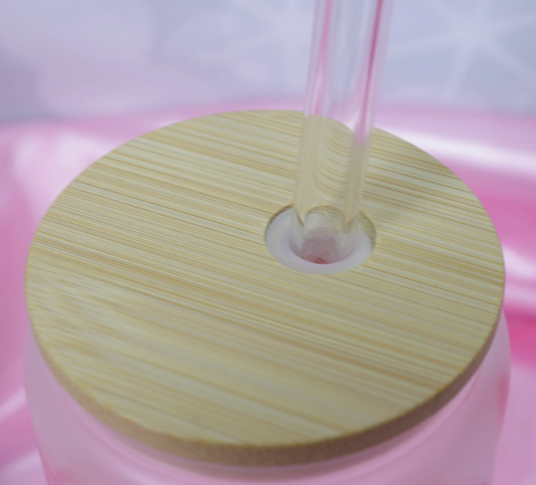 16oz Heart Cookies Libby Glass cup