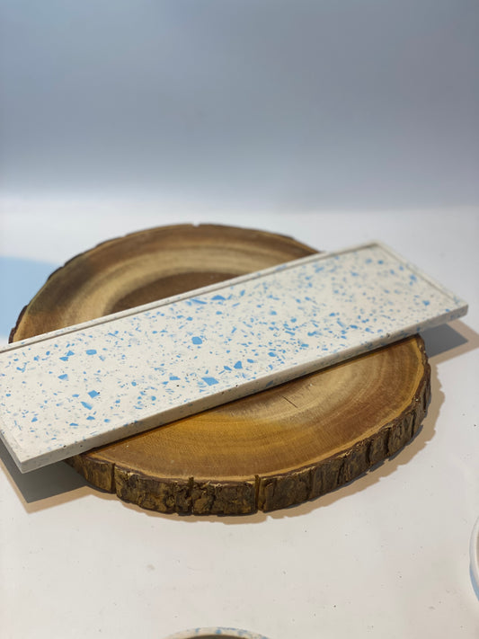 Large Rectangle Tray - ‘Simply Blue’