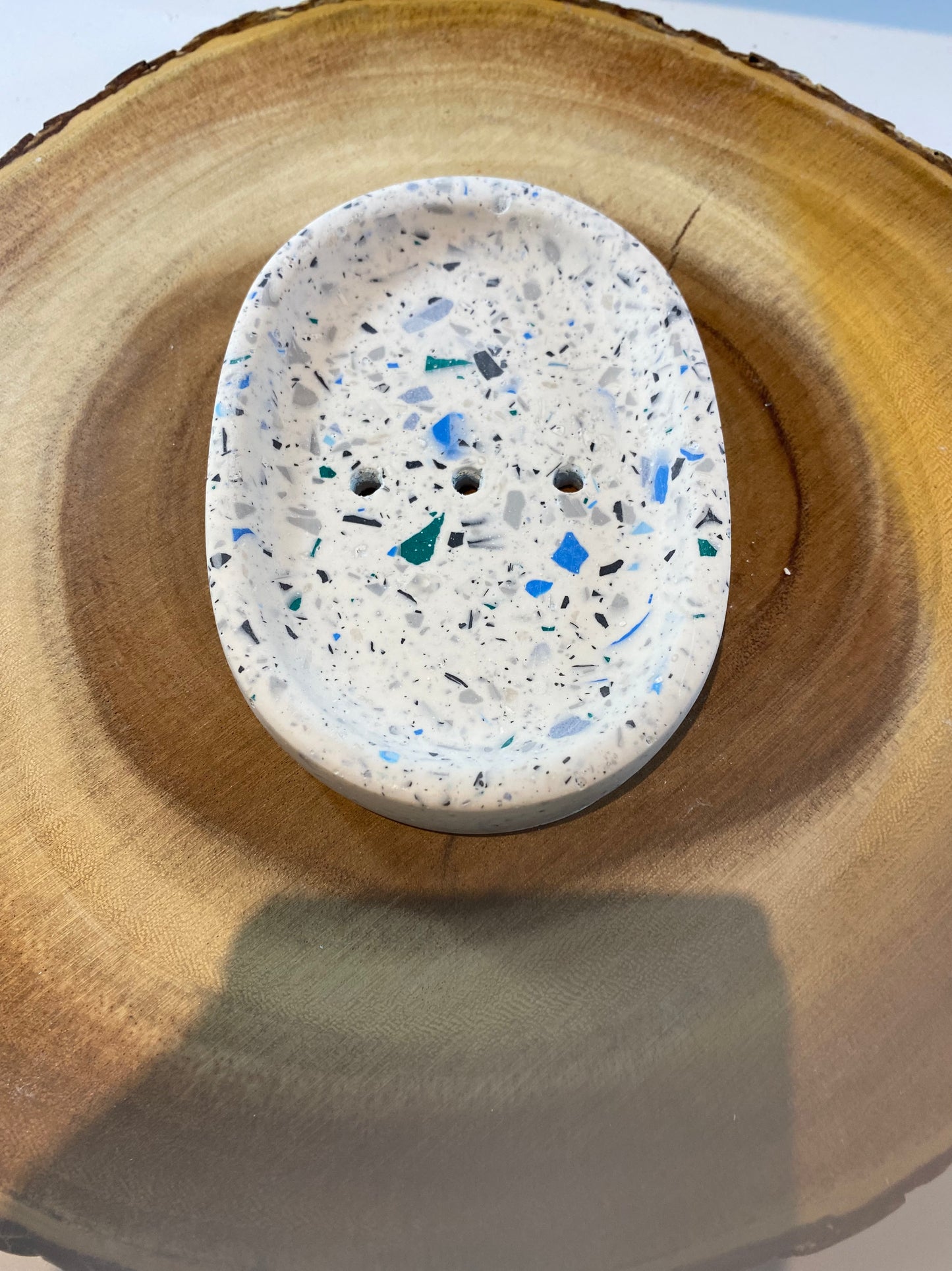 Soap Dish - Blue mix