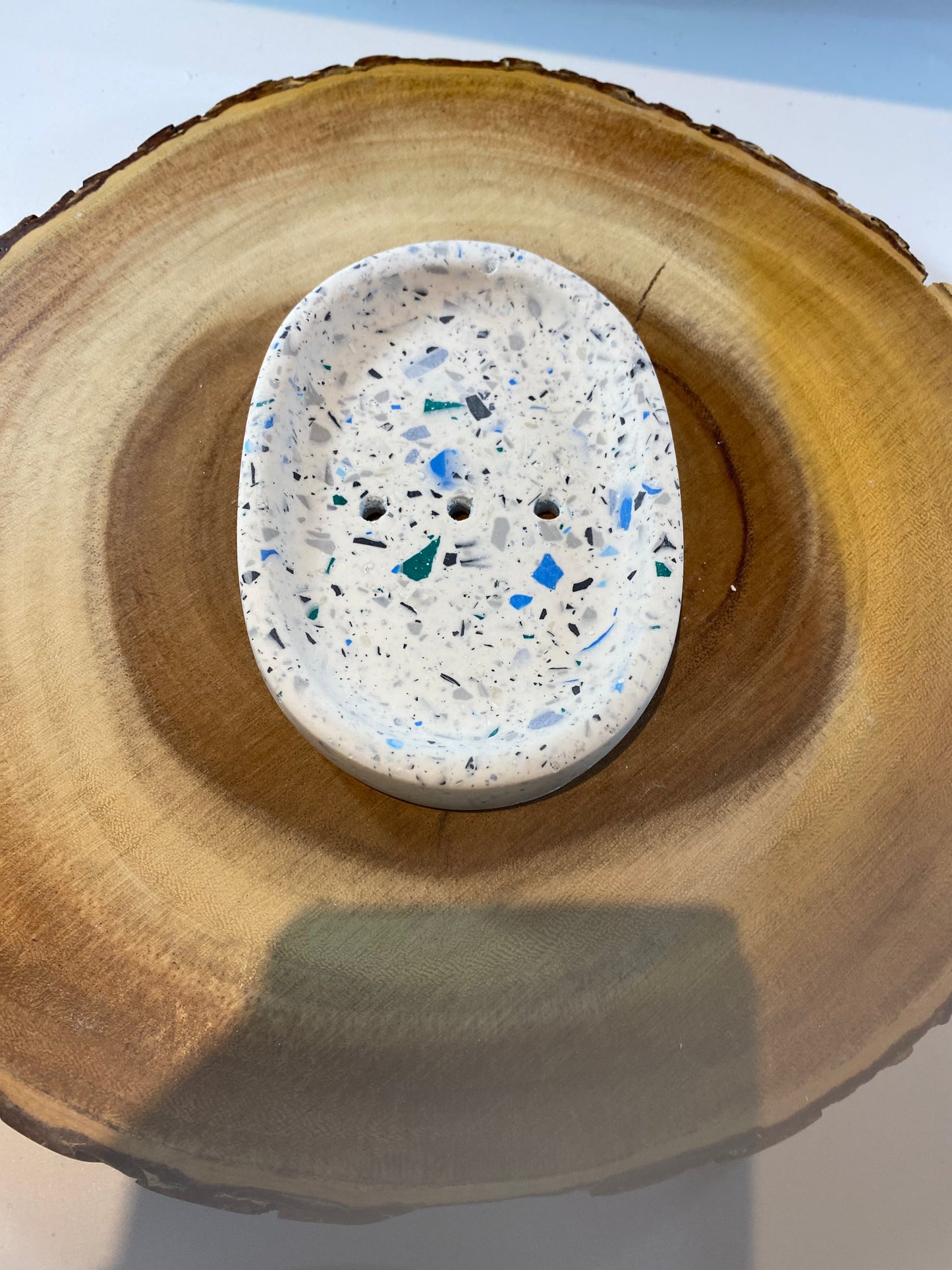 Soap Dish - Blue mix